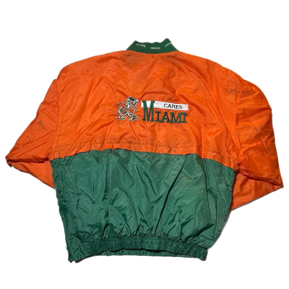 Vintage Miami University Nylon Jacket Size XL